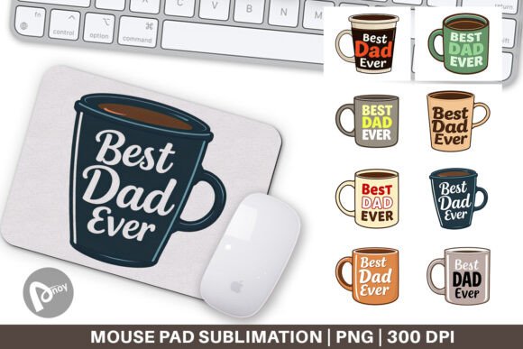 Mouse Pad Dad’s Coffee Mug: Evaluating the Sublimation Mouse Pad Design