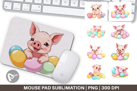 Mouse Pad Easter Pig: A Seasonal Desk Accessory With Practical Appeal