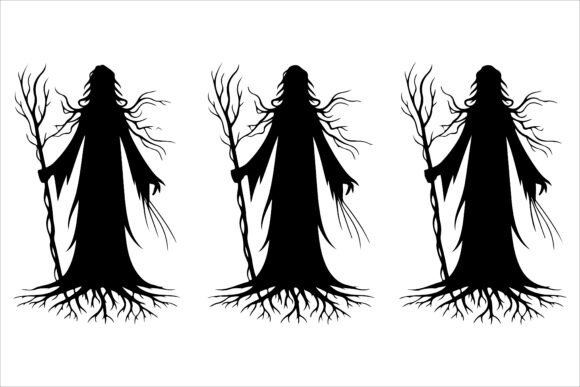 Witch Wizard Cloak Vector Bundle